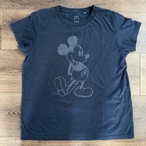 Disney Mickey Mouse Navy Shirt, UNI QLO